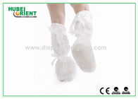 Medical PP CPE Disposable Boot Cover Anti Slip Waterproof With PVC Sole