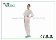 Splash Resistant 45gsm SMS Disposable Pajamas For Medical Use In Operating Room