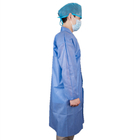 Doctor Nurse Medical SMS Lab Coat With Snaps Closure Shirt Collar For Hospital