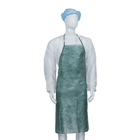 Food Industry / Kitchen Soft Disposable PP Nonwoven Apron Without Sleeves Simple Style