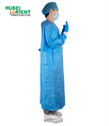 FDA AAMI PB70:2012 Level-3 45gsm SMS Knitted Cuffs Dark Blue Surgical Gown