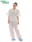Approved CE MDR Prevent Bacterial  45g/m2 SMS Disposable Medical Use Pajamas Suits